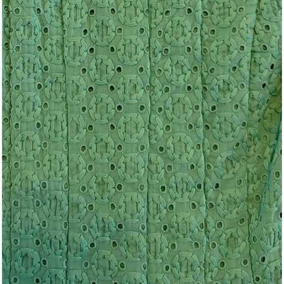 2010 Pendleton Womens Aqua Eyelet Sleeveless Dress Size 10 New Old Stock Tags - Picture 9 of 9